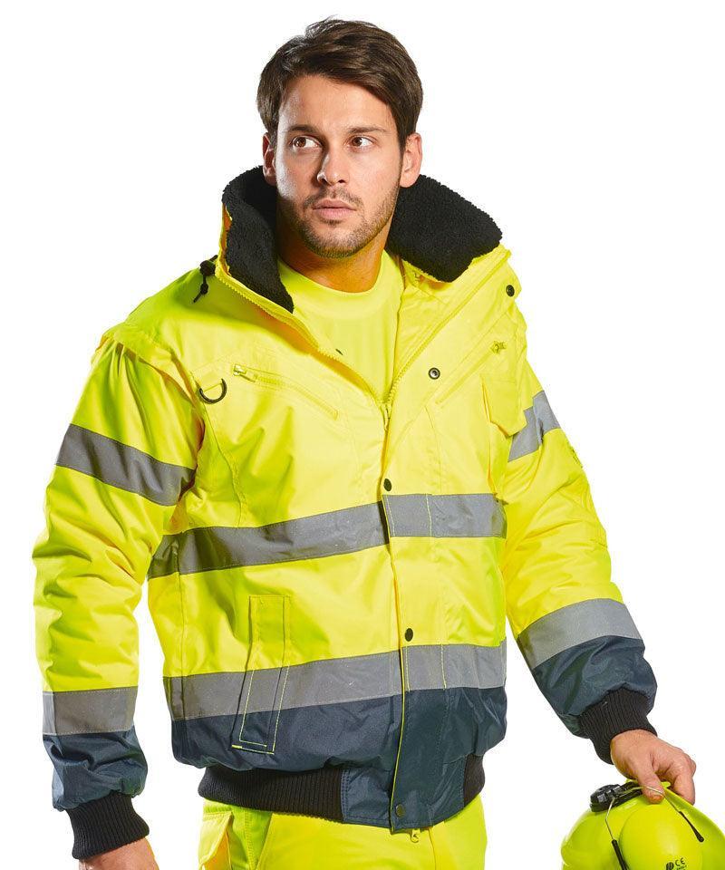 High-visibility 3 in 1 jas Geel C465 outfit