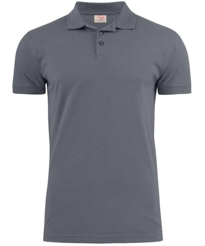 Poloshirt Surf Stretch Printer grijs