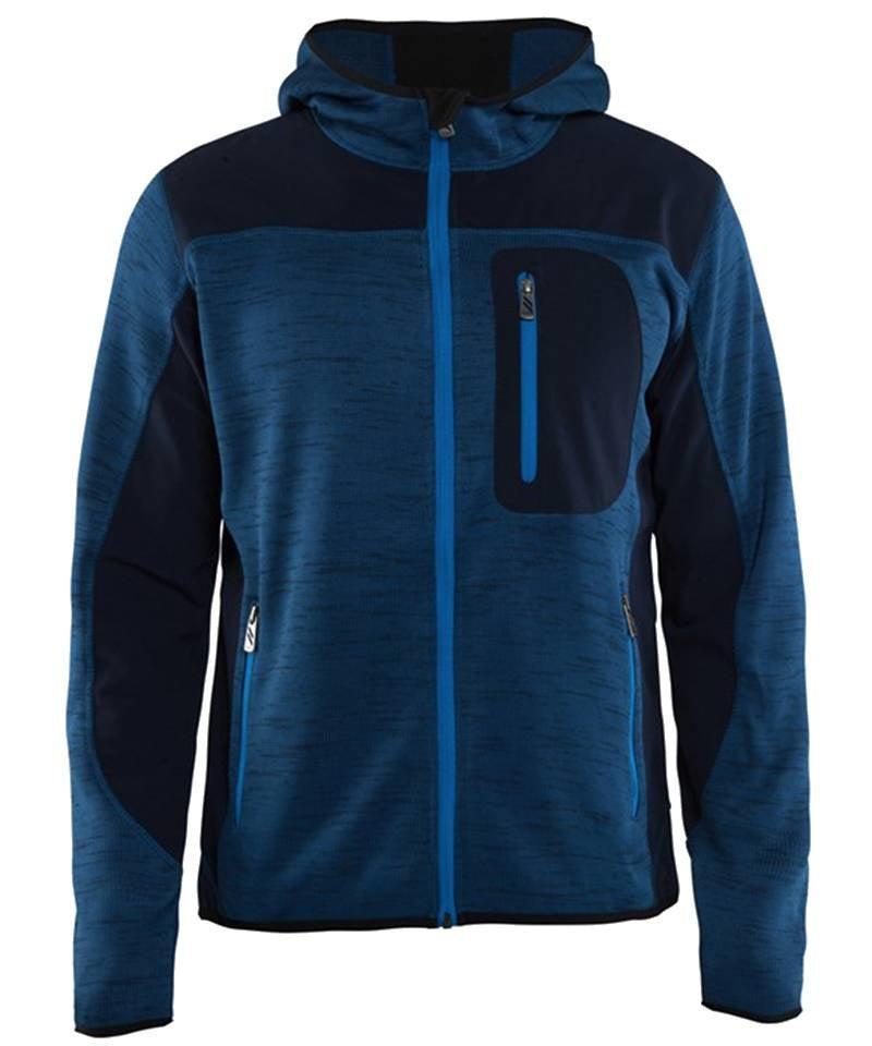 Blaklader vest met Softshell 4930 navy