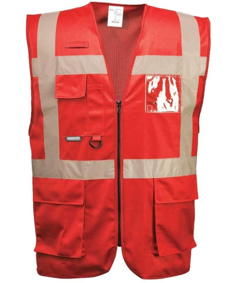 Portwest Veiligheidsvest Executive Iona  rood