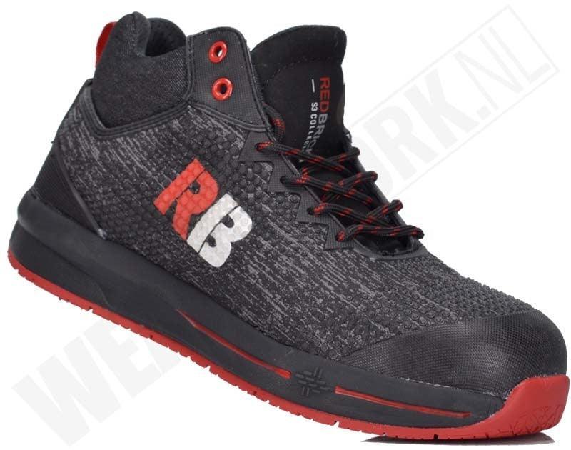 Redbrick werkschoenen S3 SRC ESD Comet Hoog sale schuin