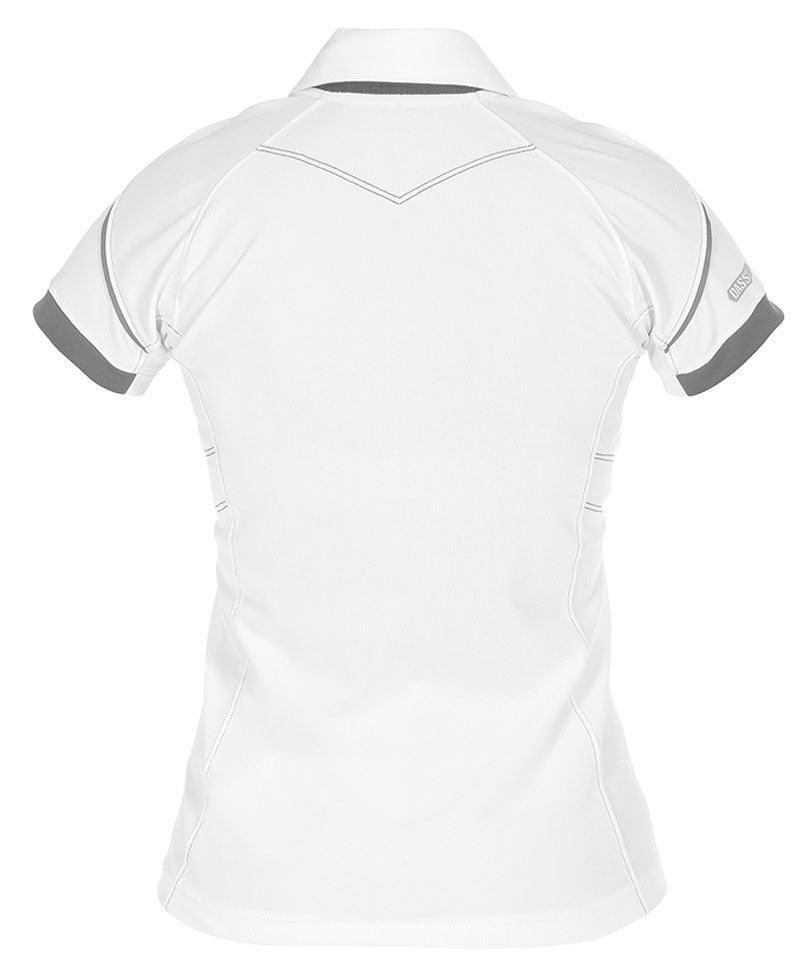 Dames schilders poloshirt Dassy Traxion 100% polyester achterkant