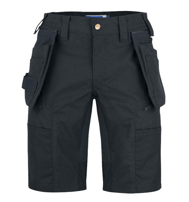 Korte werkbroek stretch Projob 3521 zwart