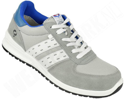 Quick werkschoenen S1P SRC Sprint grijs schuin