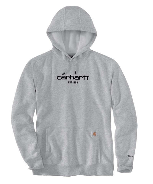 Carhartt Hoodie Force 105569 grijs