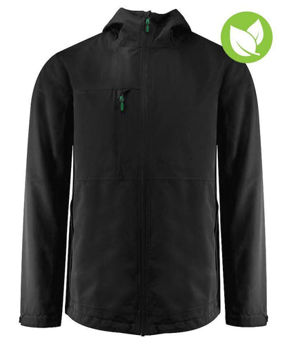 Regen softshell Printer Hiker zwart