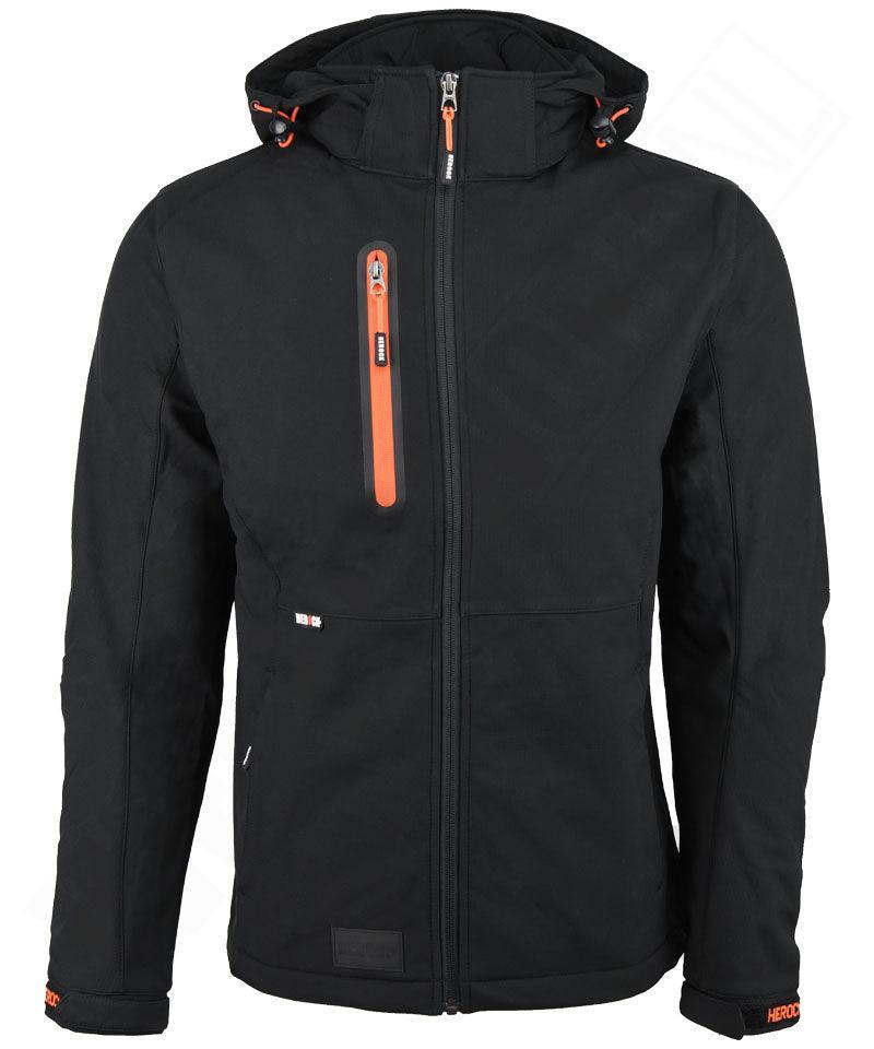 Softshell Herock Trystan zwart