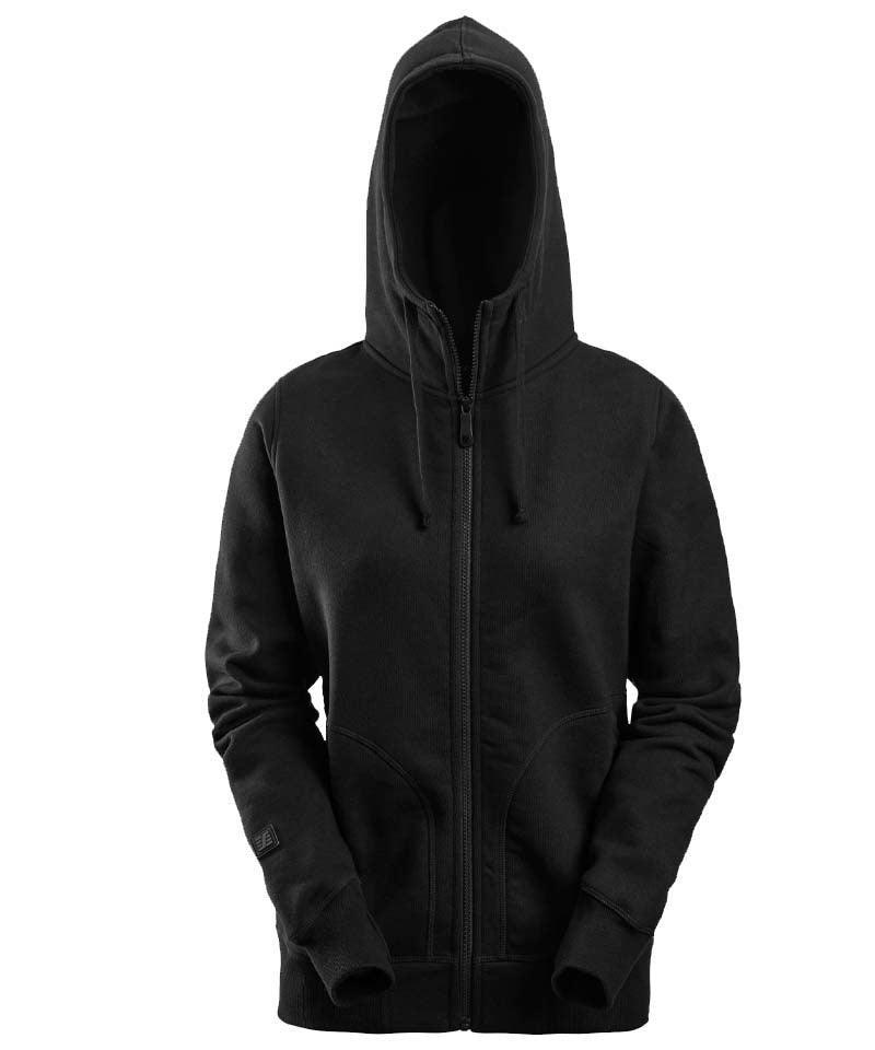 Snickers 2897 Dames vest met capuchon  zwart