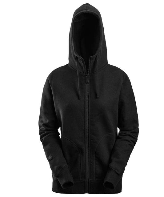 Snickers 2897 Dames vest met capuchon  zwart