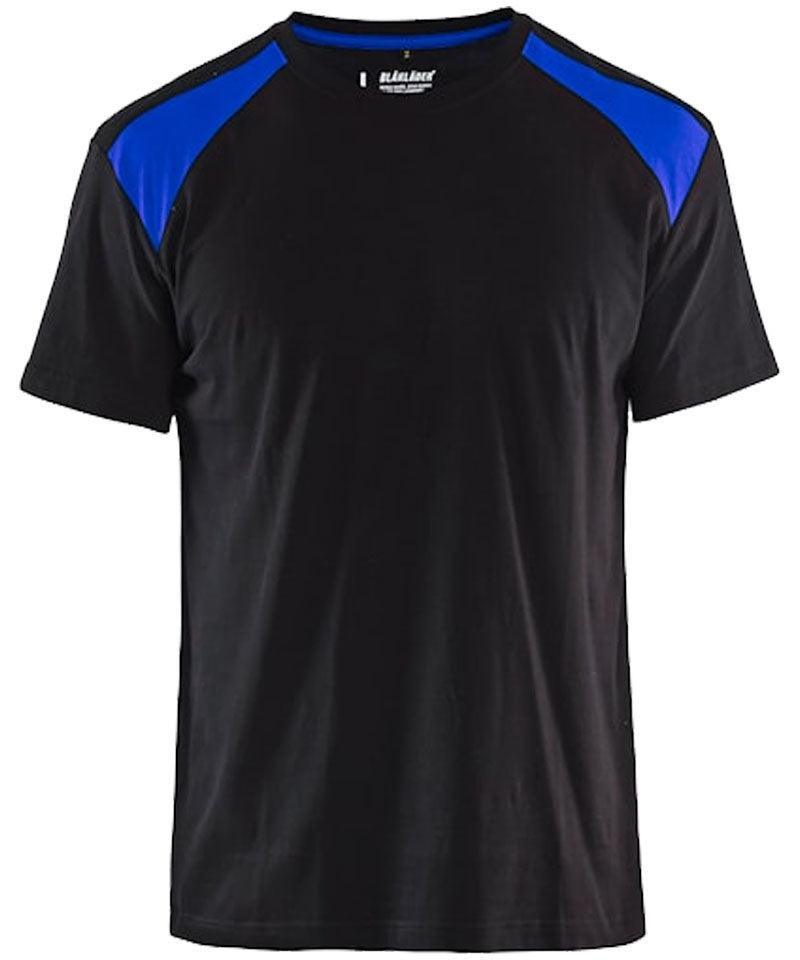 Blaklader t-shirt 3379 zwart blauw