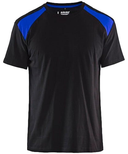 Blaklader t-shirt 3379 zwart blauw