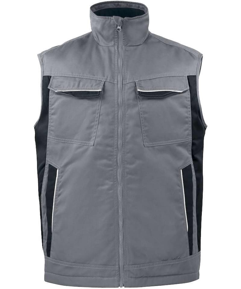 ProJob Bodywarmer gevoerd 5704 grijs