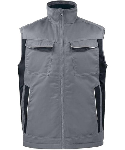 ProJob Bodywarmer gevoerd 5704 grijs