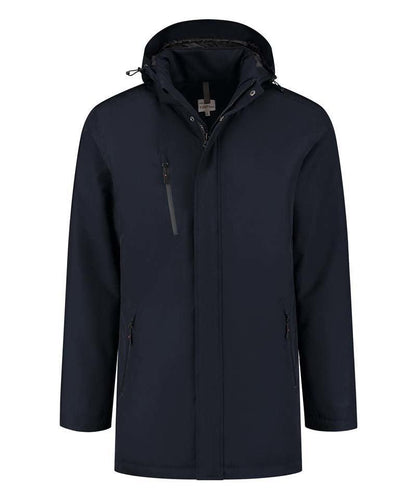 Gevoerde parka jas Santino Santiago navy