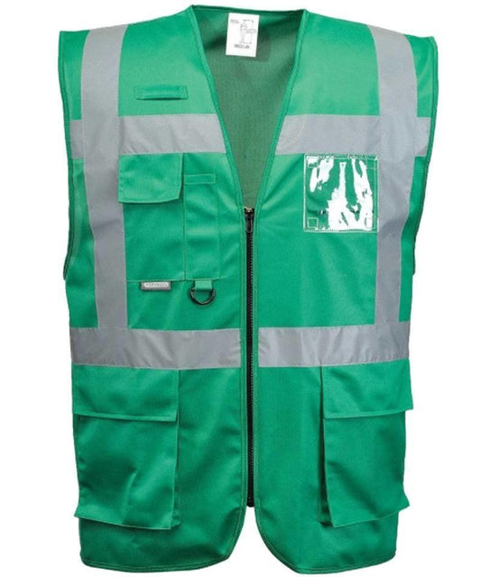 Portwest Veiligheidsvest Executive Iona groen