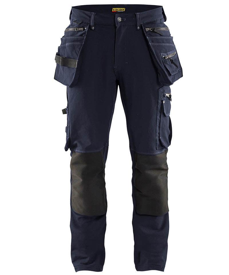 Blaklader werkbroek 4-way stretch 1998 navy voorkant