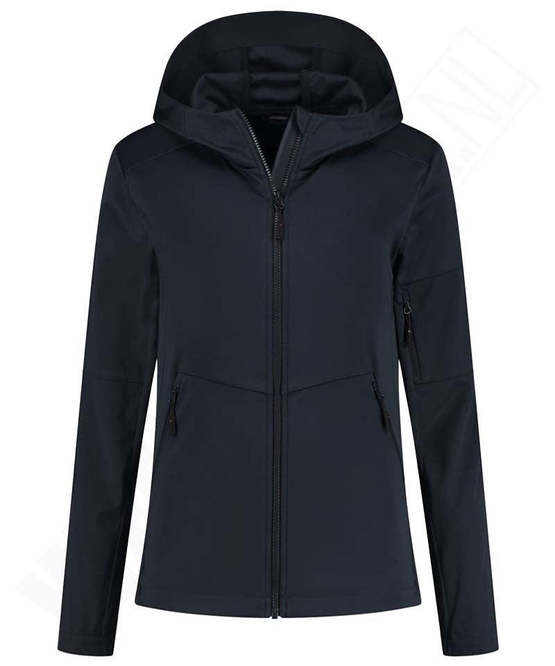 Softshell jack Santino Seattle dames navy