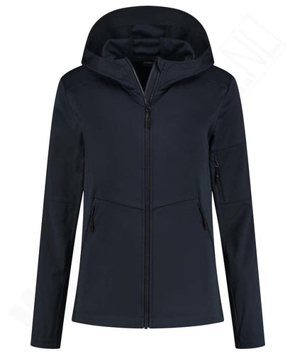 Softshell jack Santino Seattle dames navy