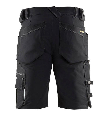 Korte werkbroek Blaklader 4-way stretch 1987 achterkant