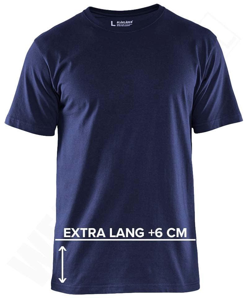 Blaklader t-shirt extra lang 3525 navy