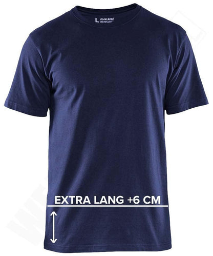 Blaklader t-shirt extra lang 3525 navy