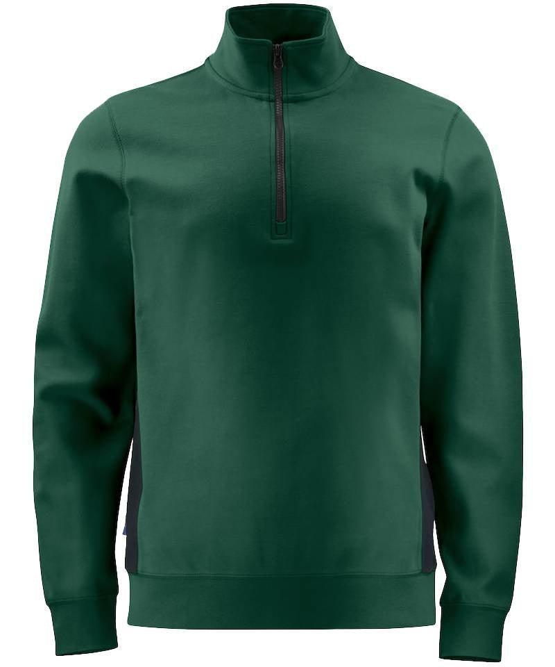ProJob zipneck sweater 2128 groen