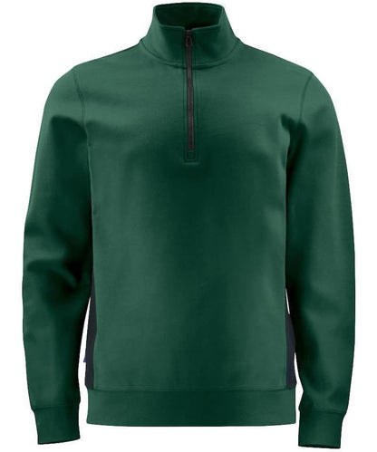 ProJob zipneck sweater 2128 groen