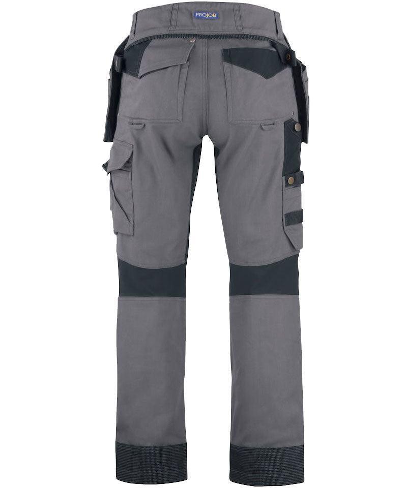 Canvas stretch werkbroek Projob 5524 achterkant