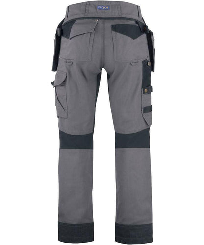 Canvas stretch werkbroek Projob 5524 achterkant
