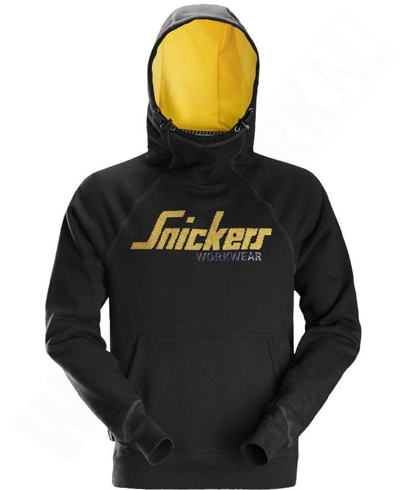 Hoodie Snickers 2889 zwart voorkant