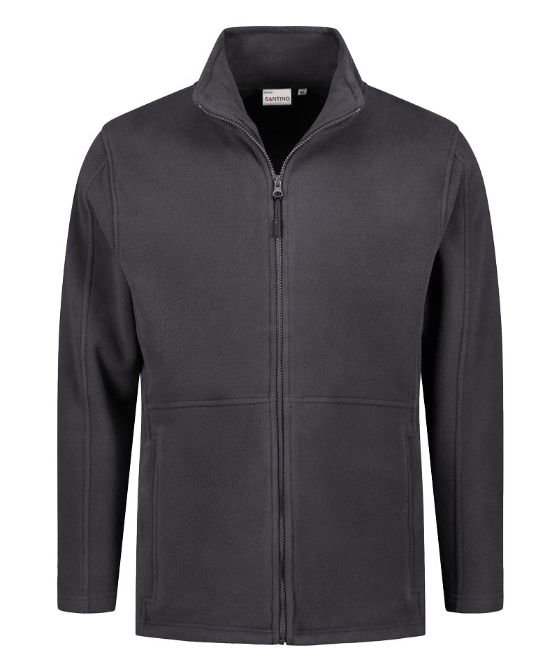 fleece vest Bormio Zwart