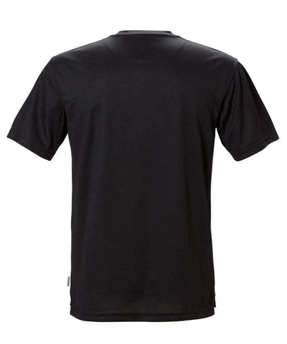 Coolmax t-shirt Fristads 100% 918 zwart achterkant