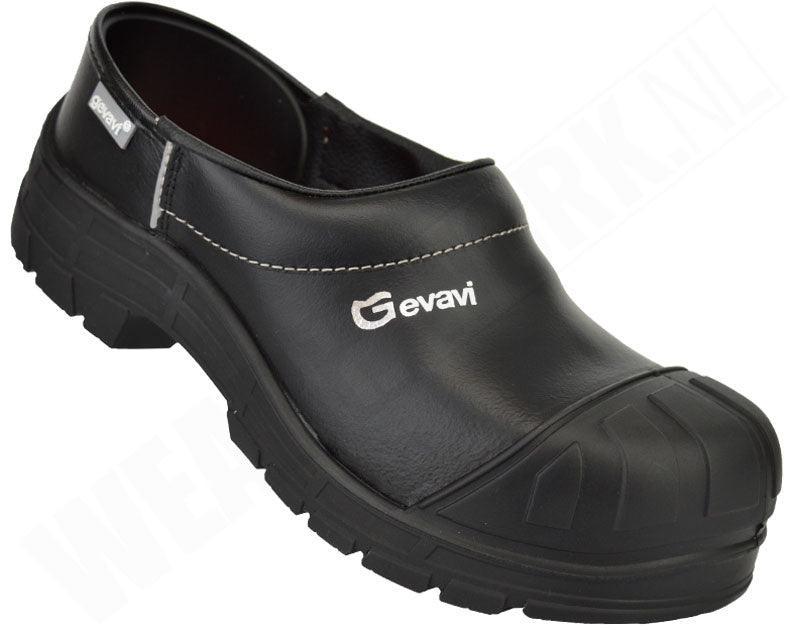Leren klompen S3 SRC Syrdic