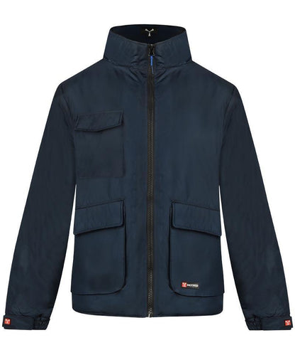 Gevoerde werkjas Escape navy