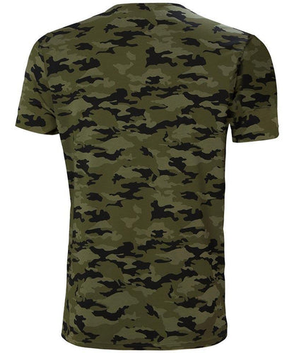 T-shirt Kensington Camouflage Helly Hansen achterkant