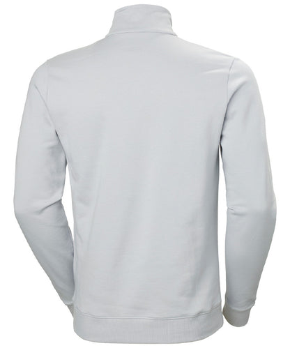 Zipneck sweater Classic Helly Hansen grijs achterkant
