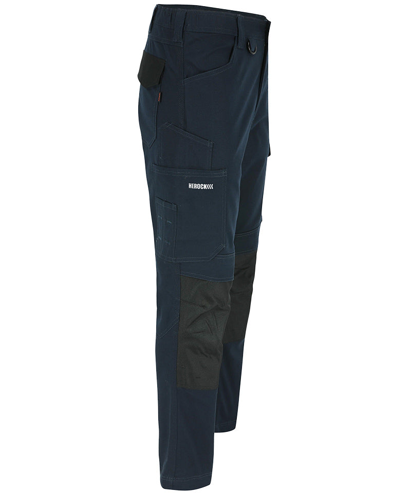 Herock werkbroek Dero navy zijkant rechts