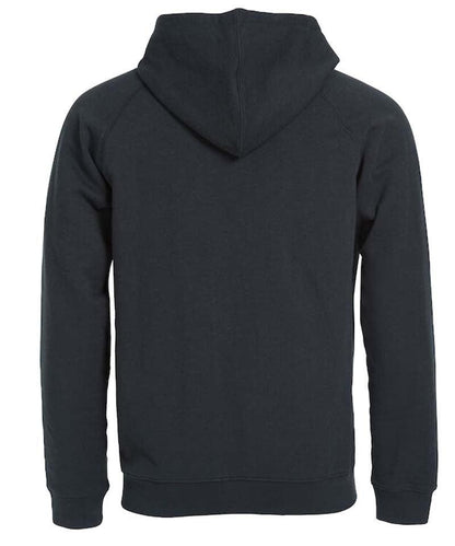 Classic hoodie Clique zwart achterkant
