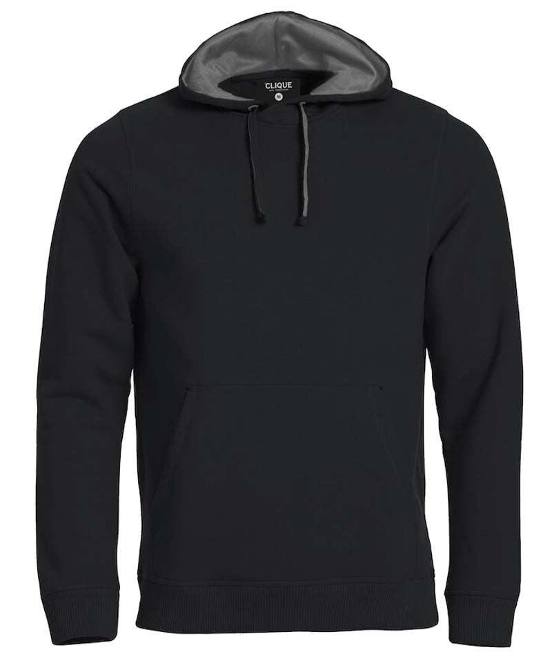 Classic hoodie Clique zwart