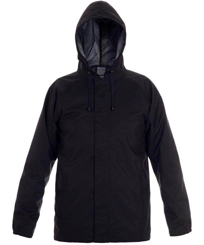 Hydrowear Regenjas Borneo zwart voorkant