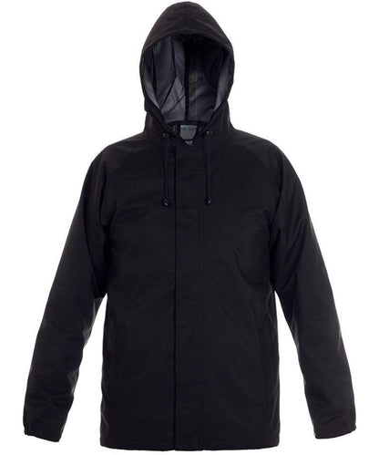 Hydrowear Regenjas Borneo zwart voorkant