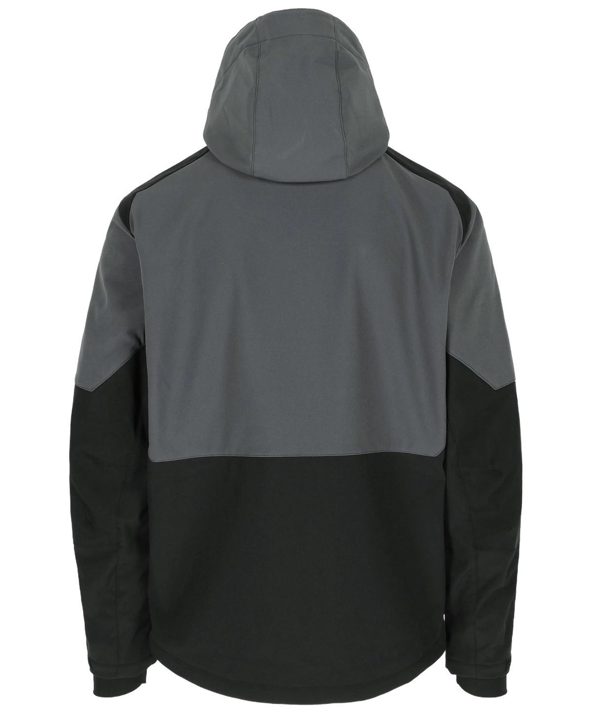 Herock Stretch softshell jas Ragnar grijs zwart achterkant