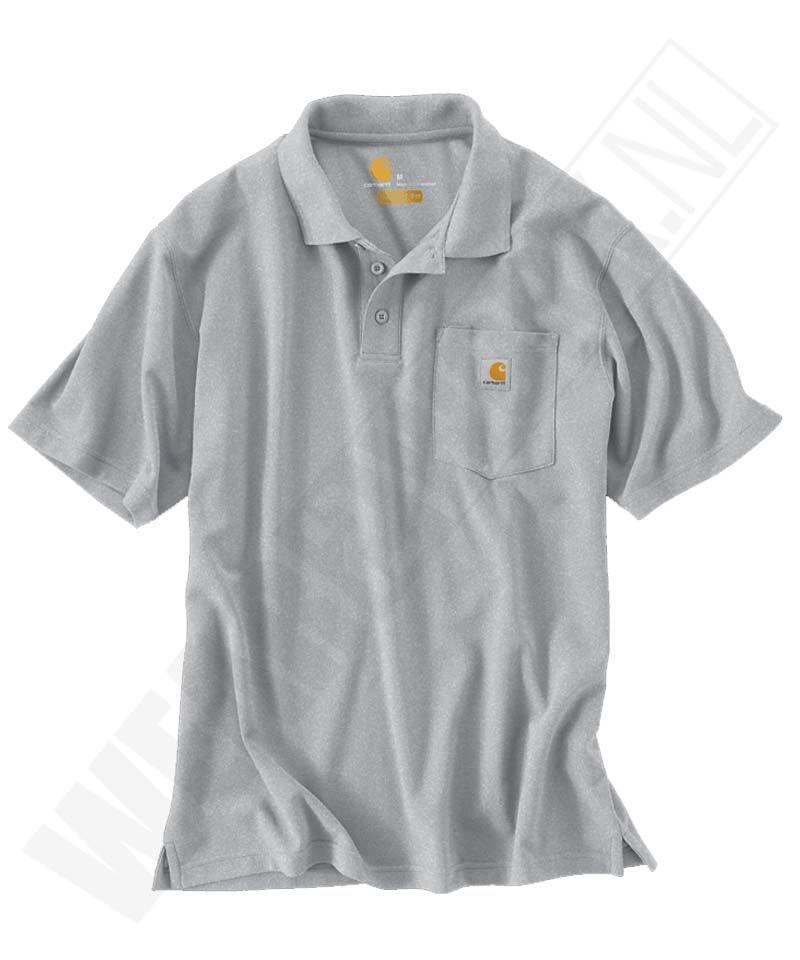 Carhartt poloshirt K570 Grijs