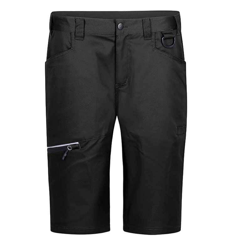 Korte werkbroek Kasai stretch Safety Jogger zwart