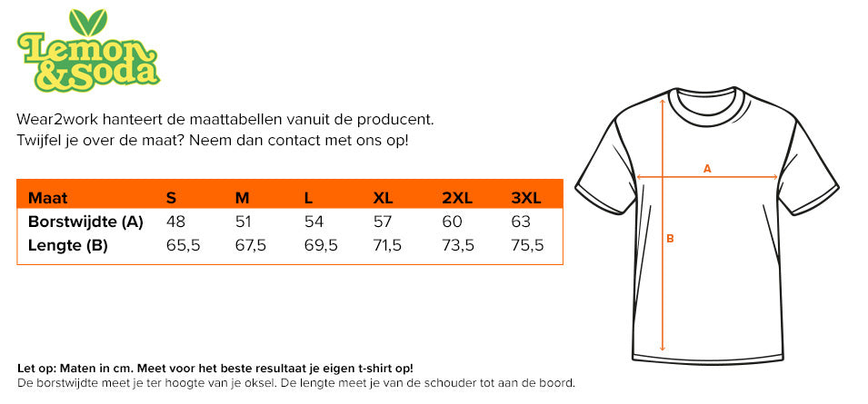 Dames Poloshirt Cooldry Lemon & Soda 4602 - Maattabel