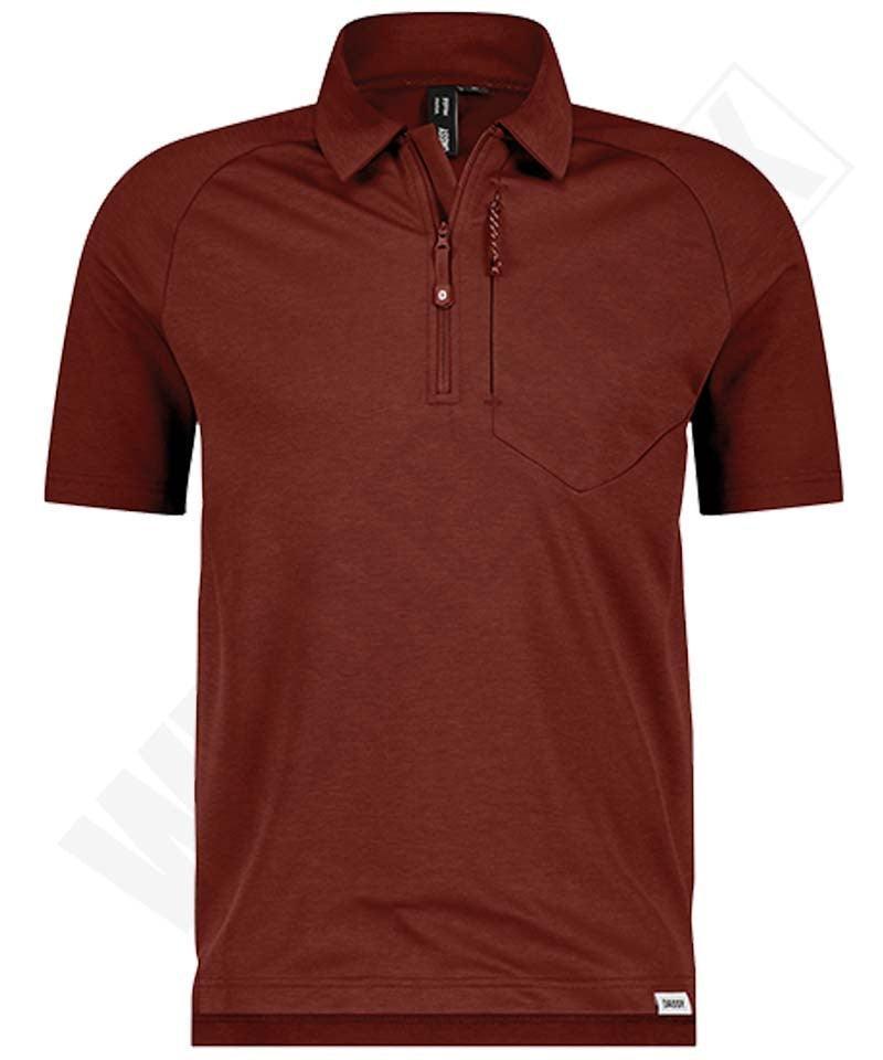 Dassy Poloshirt Madidi rood