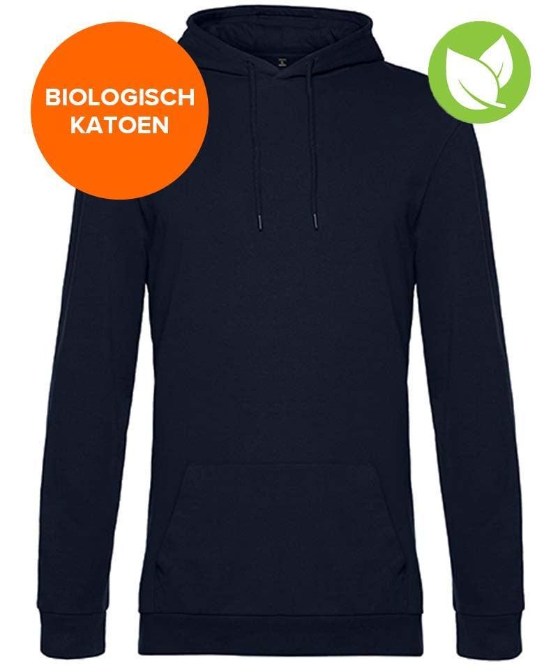 Organic hoodie B&C navy