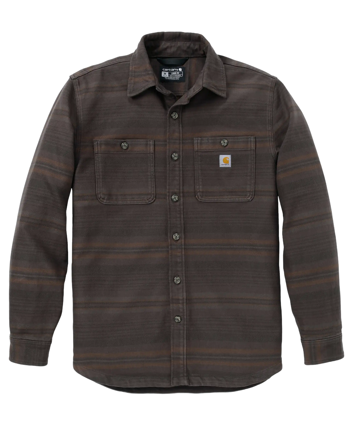 Carhartt Everett Overhemd 107702 bruin voorkant