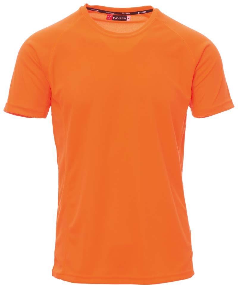 Payper t-shirt runner oranje