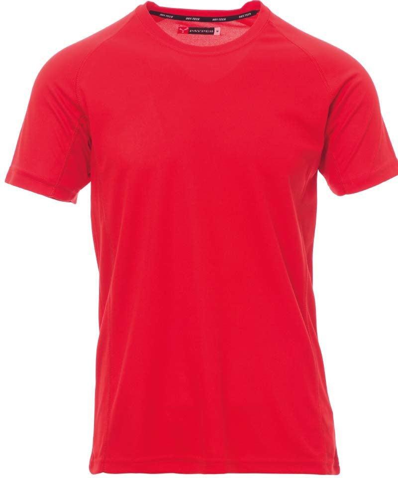 Payper t-shirt runner rood
